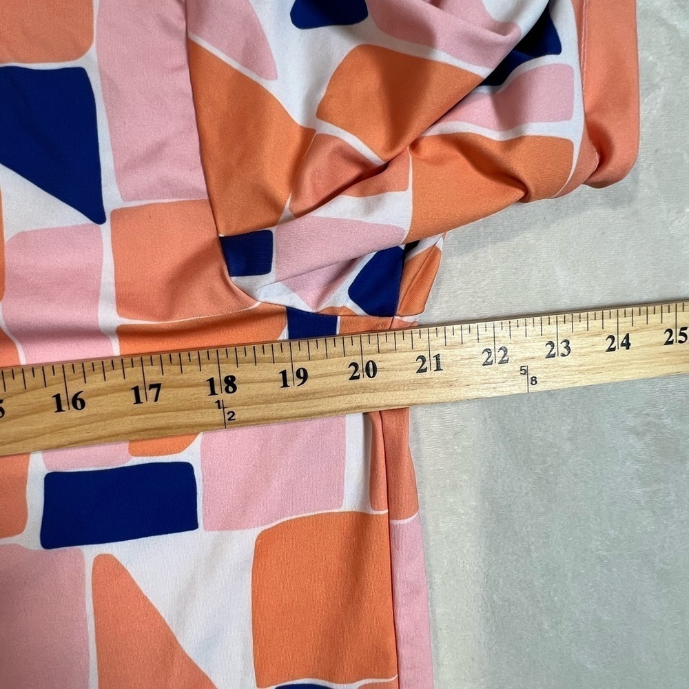 Bad Birdie Geometric Color Block Size Medium Perf… - image 8